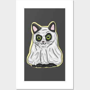 Ghost Kitty Posters and Art